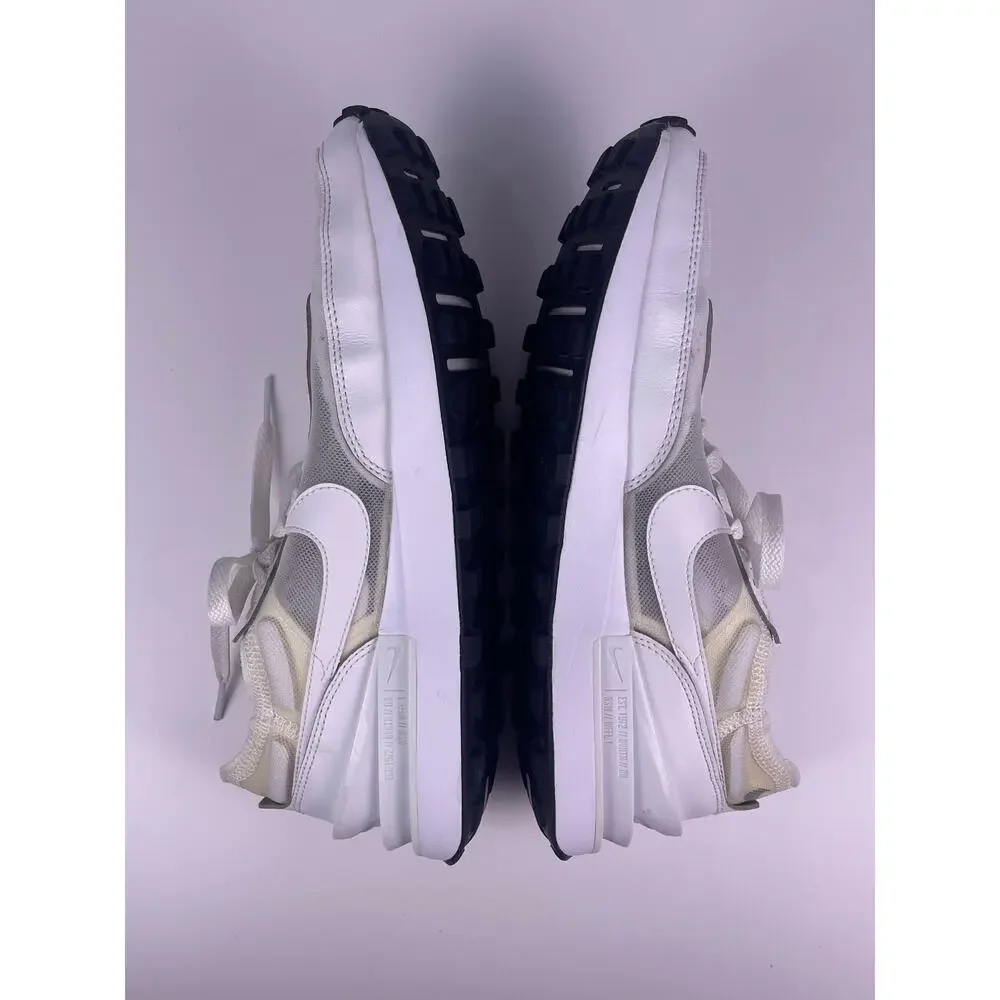 Nike Waffle One Women’s White Mesh Sneakers Size 10 Style DC2533-103 - Picture 7 of 10